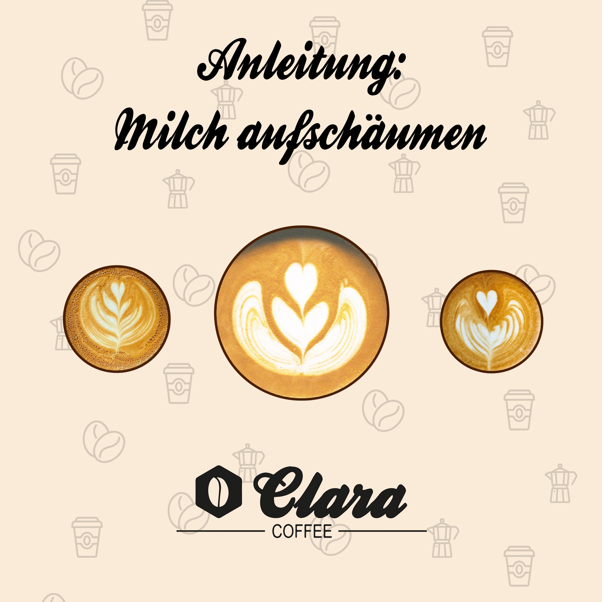 Anleitung: Milch aufschäumen