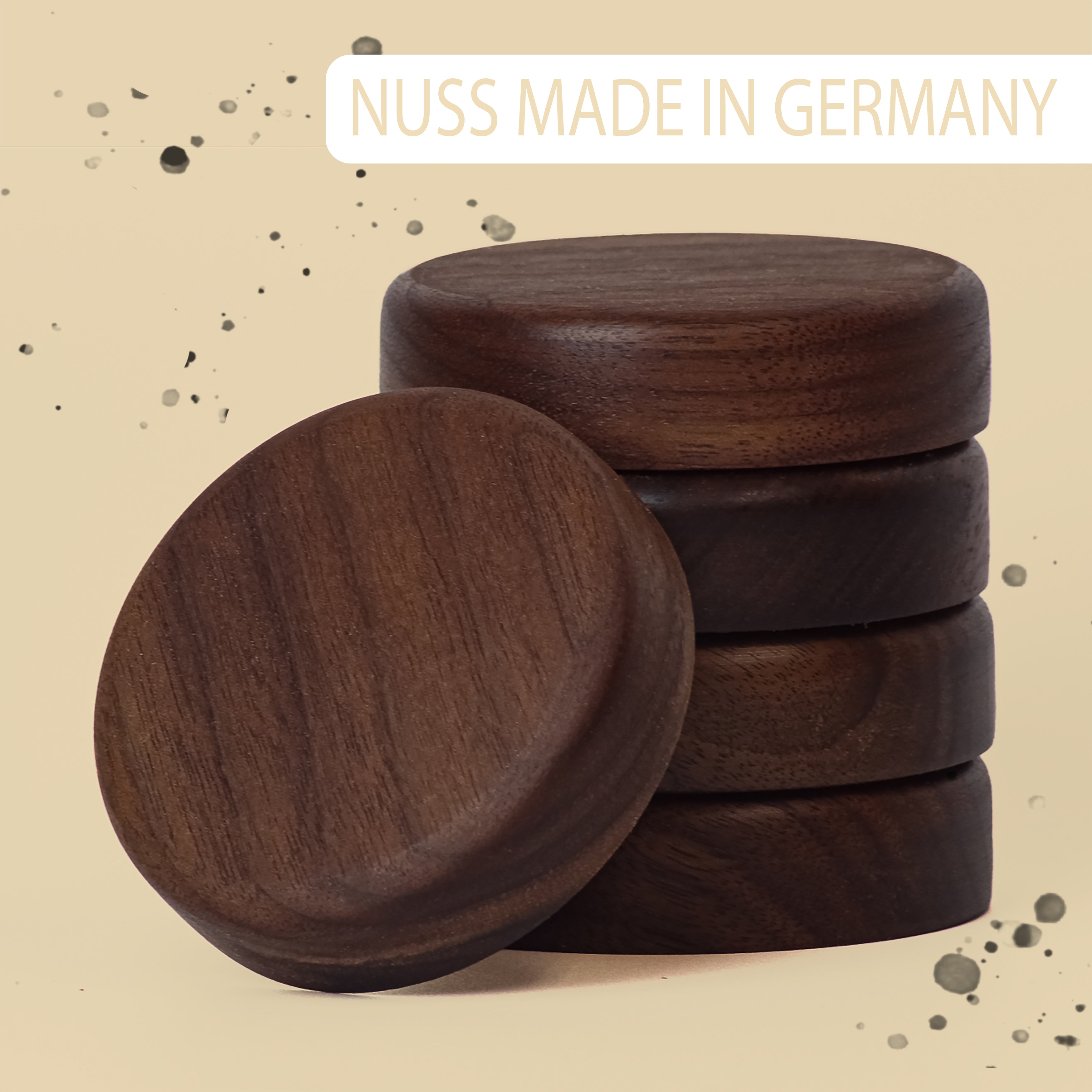 Distributor 58mm & 58.5mm aus Nuss für perfekte Extraktion des Espressos