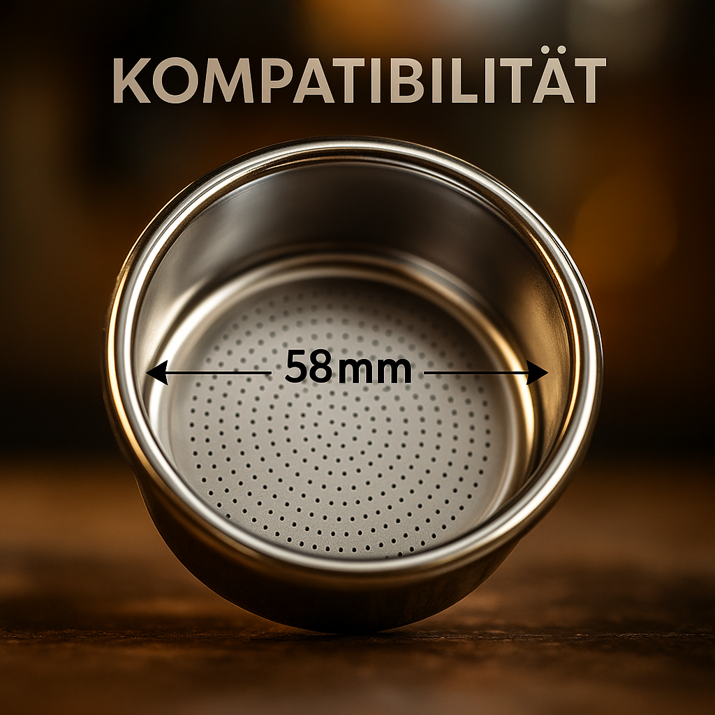 Tamperstation 58mm mit Tamper und Distributor Ablage