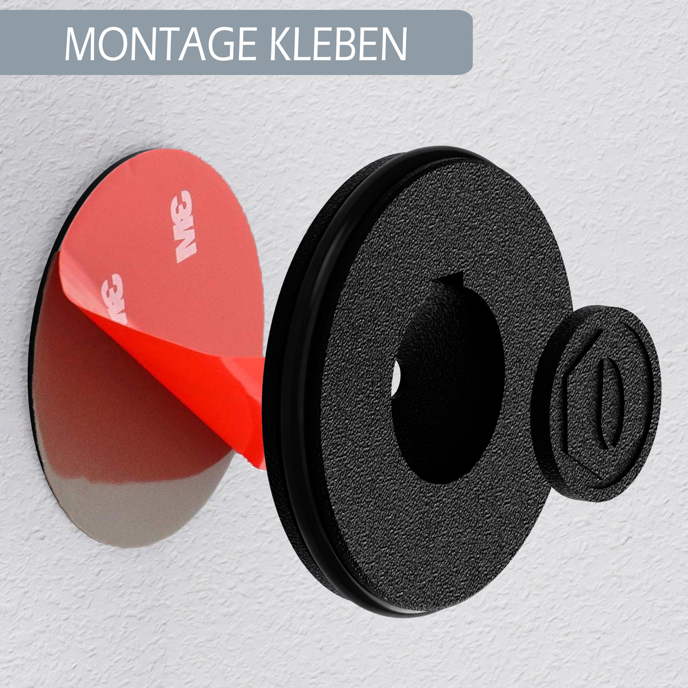 Wandhalterung Siebträger 58mm "unsichtbar"