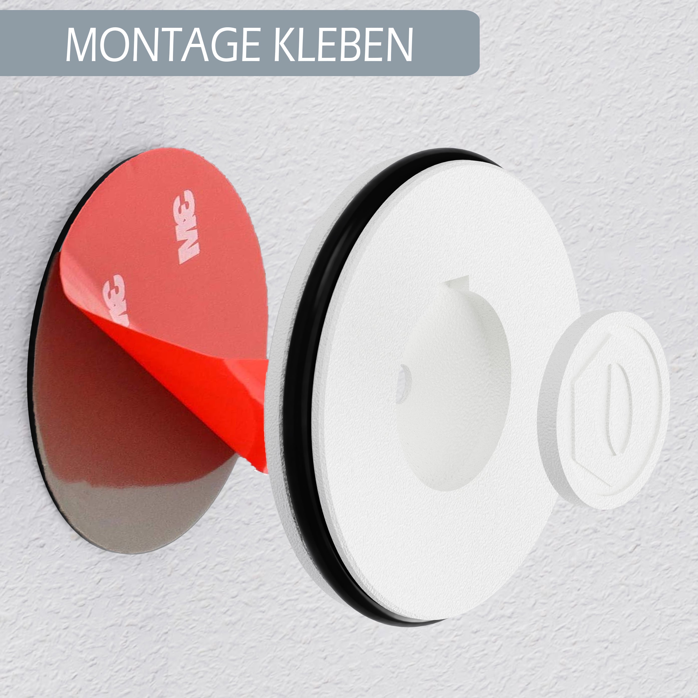 Wandhalterung Siebträger 58mm "unsichtbar"