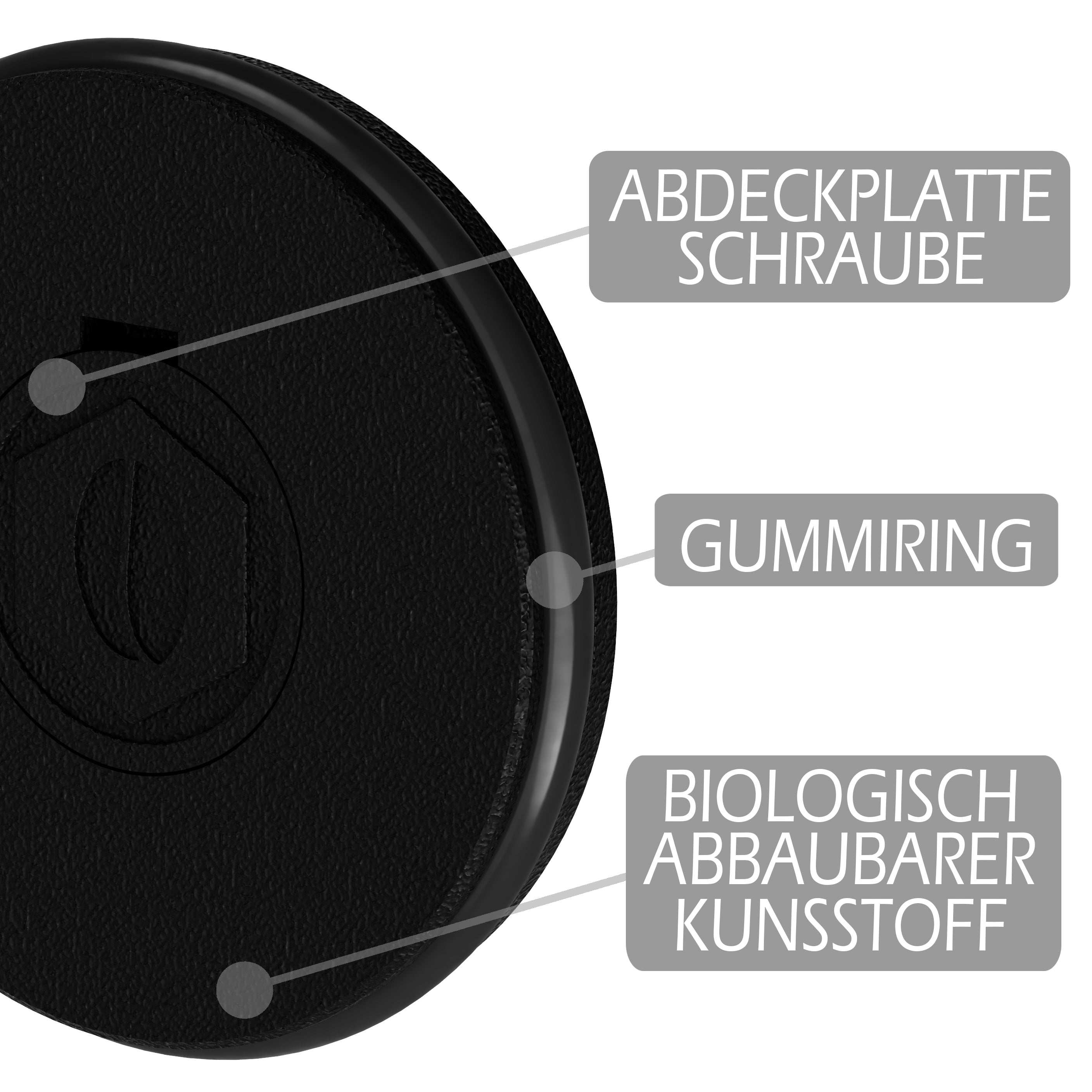 Wandhalterung Siebträger 58mm "unsichtbar"