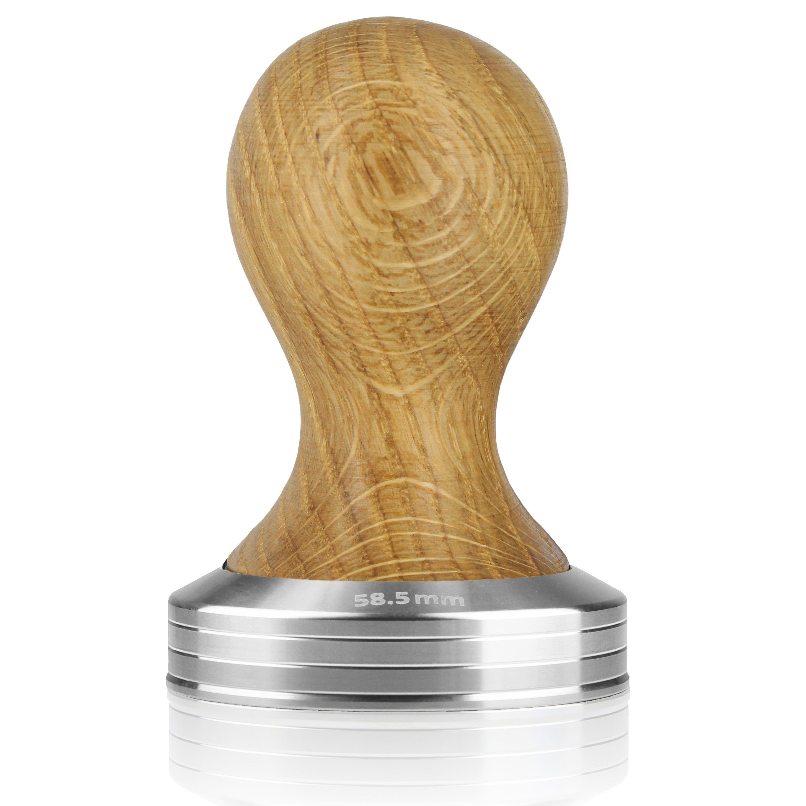 Tamper aus Eiche in 58,5mm