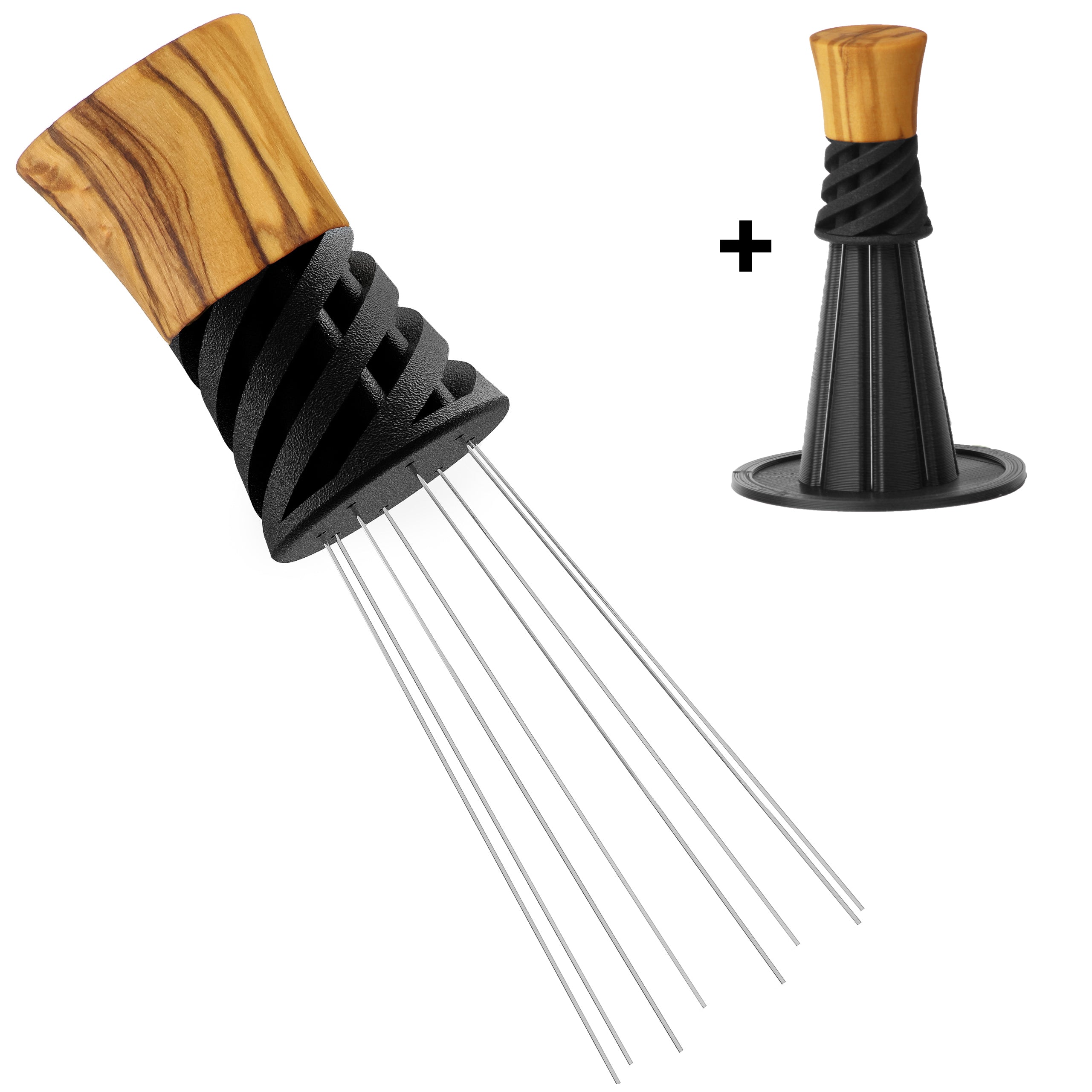 WDT Tool aus Olivenholz mit 0.35mm Nadeln