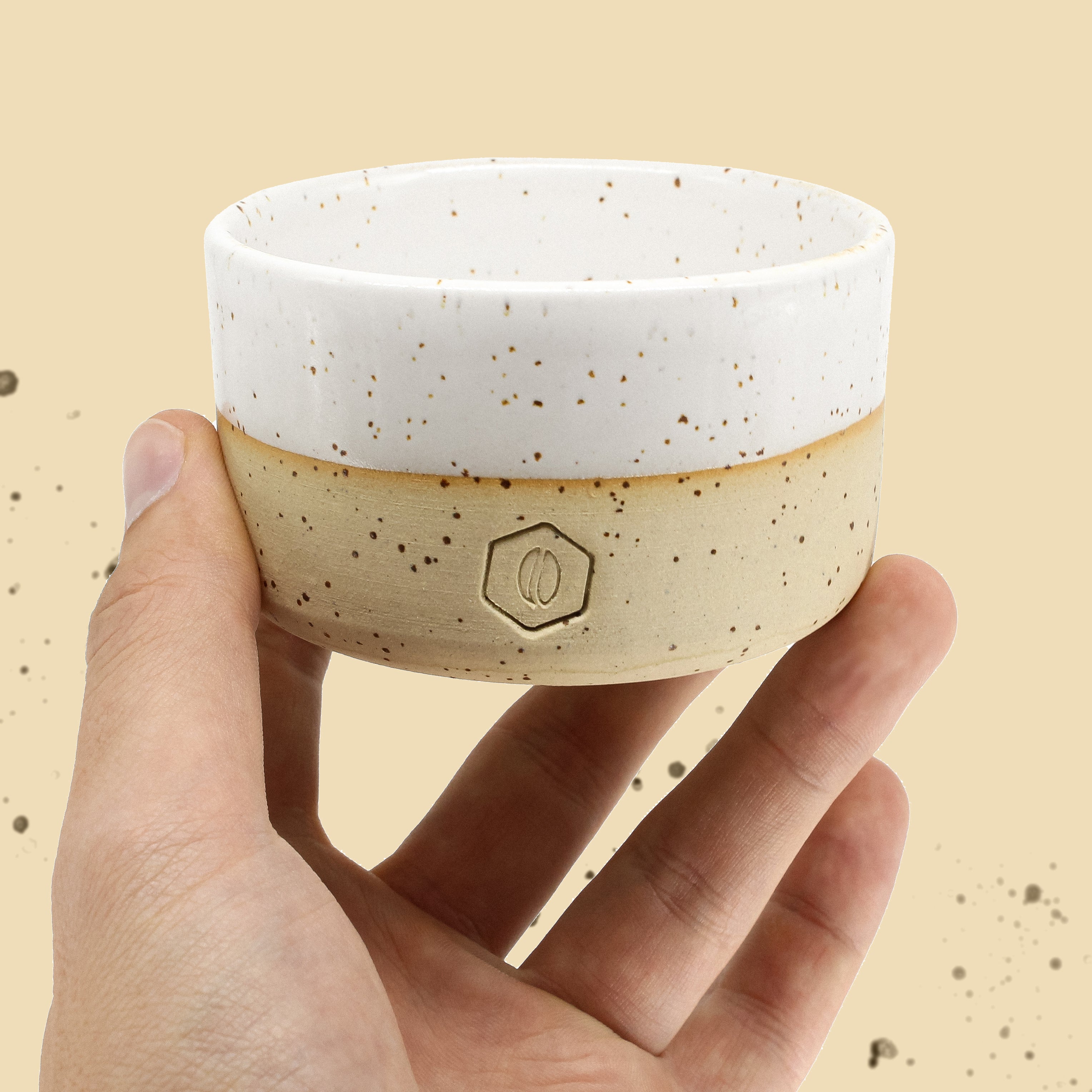 Keramiktasse in Handarbeit gefertigt - Produziert in Deutschland