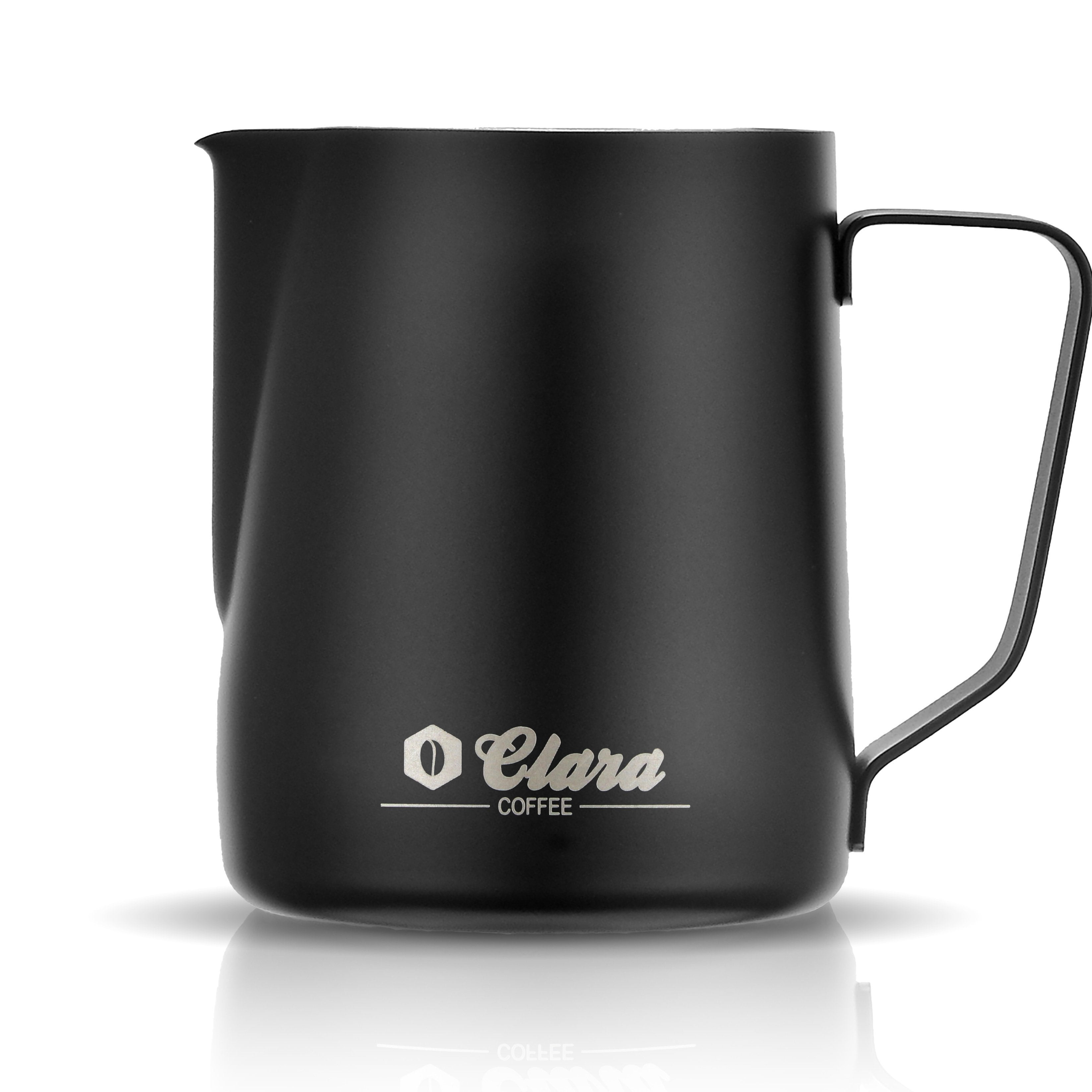 Milchkännchen 350ml in mattem Schwarz