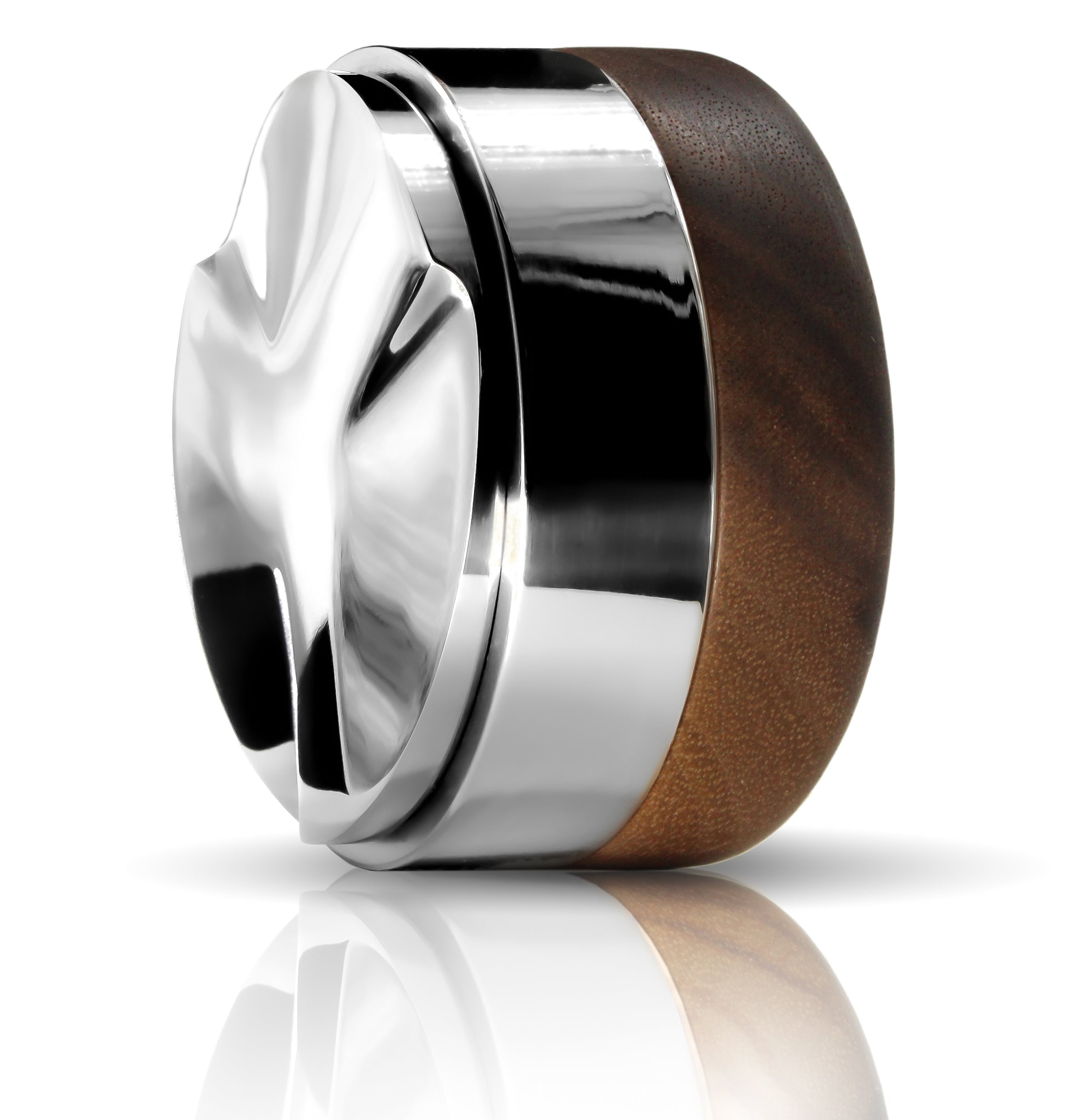 B-Ware Distributor 58mm & 58.5mm aus Nuss für perfekte Extraktion des Espressos