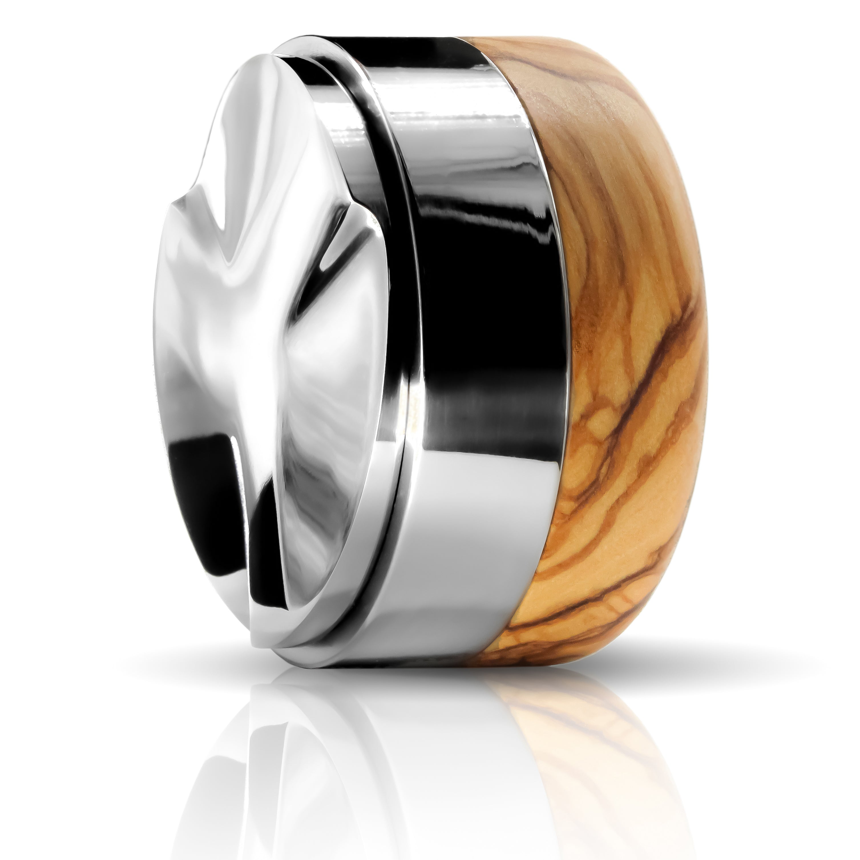 Distributor klassisch 58mm & 58.5mm aus Olive für perfekte Extraktion des Espressos