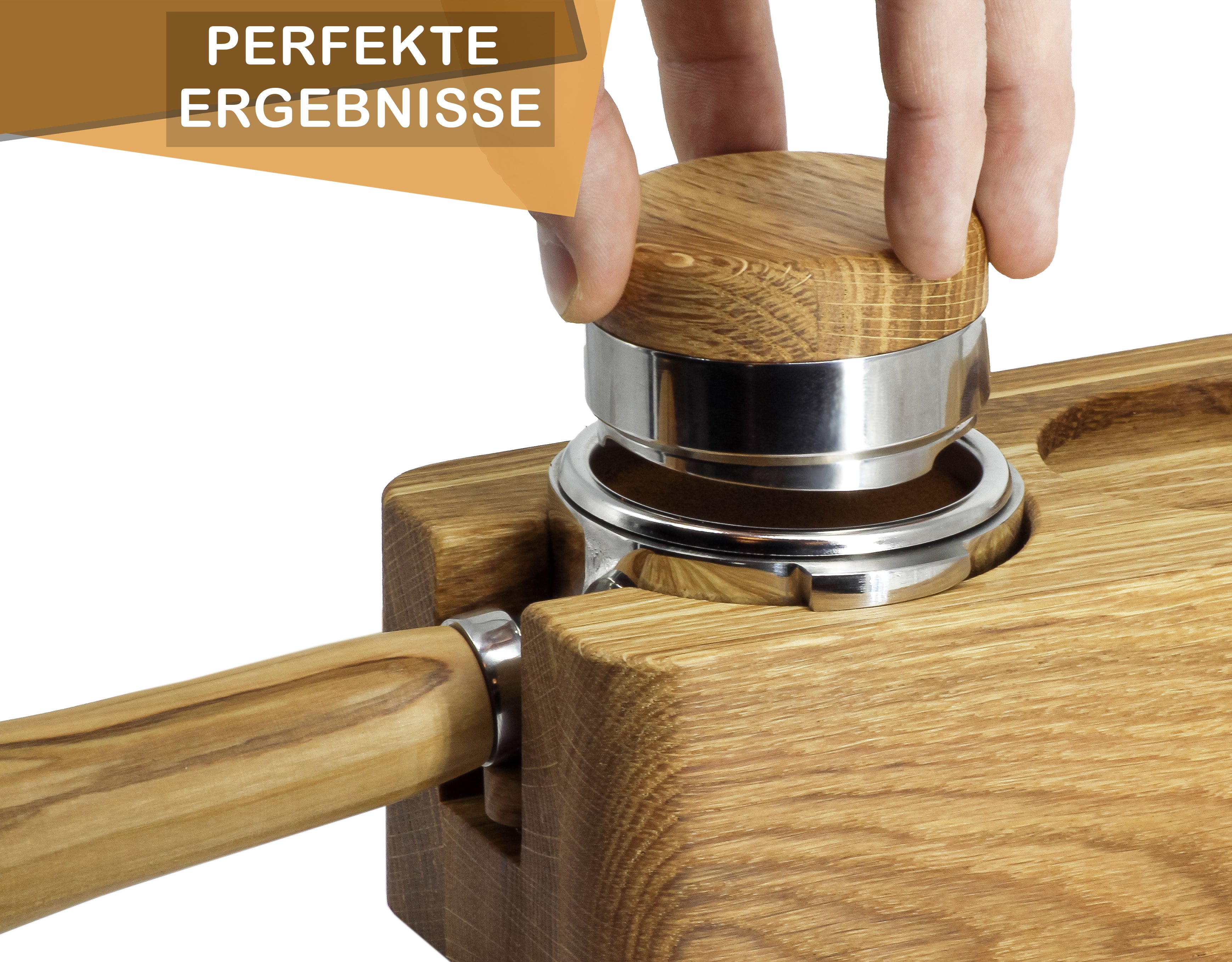 Tamperstation 58mm mit Tamper Ablage