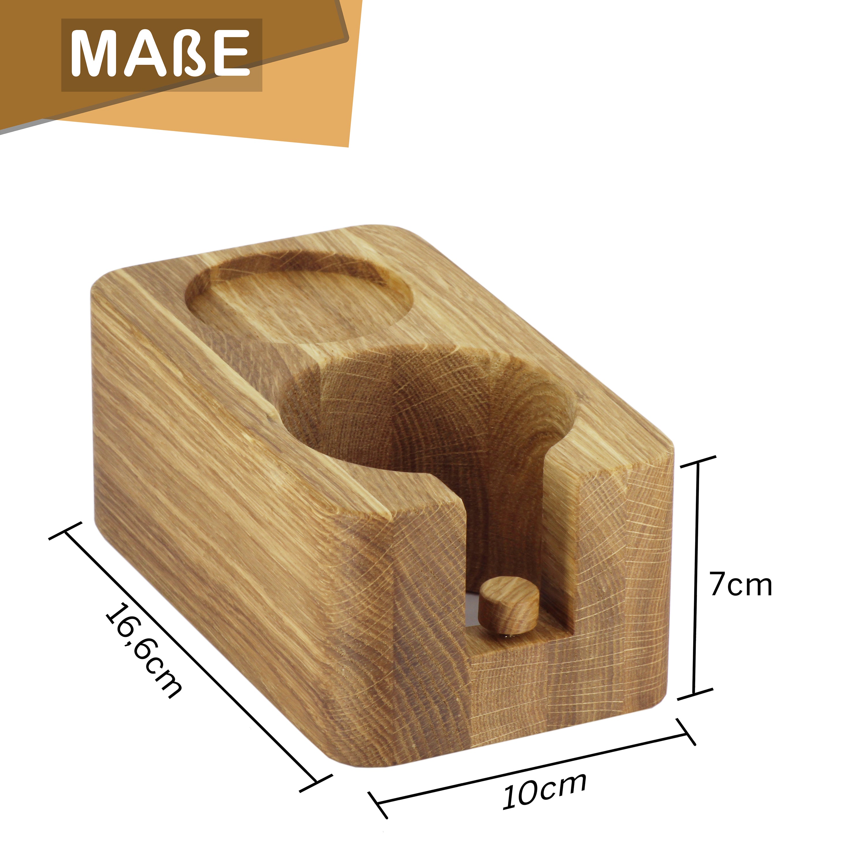 Tamperstation 58mm mit Tamper Ablage